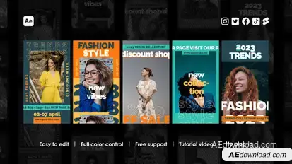 Shopping Instagram Stories Product Promo template preview