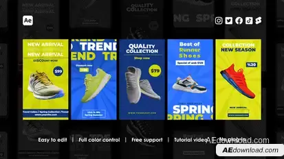 Shopping Instagram Stories Product Promo template preview