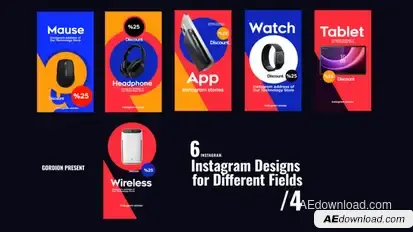 Shopping Instagram Stories Product Promo template preview