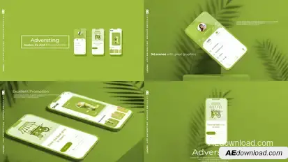 Short Advertising Mockup Product Promo template preview