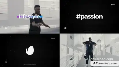 Short Stomp Opener / Dynamic Event Promo / Clean Typography / Vlog Intro Openers template preview