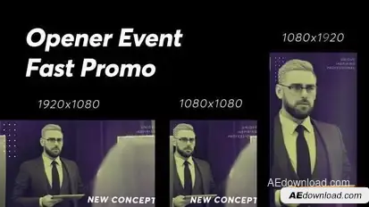 Short Event Promo Openers template preview
