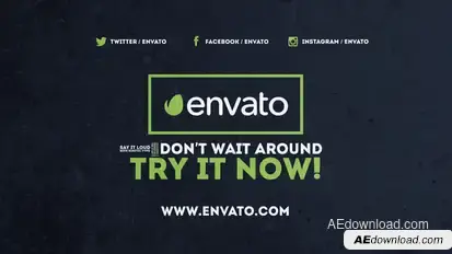 Short Kinetic Promo Openers template preview
