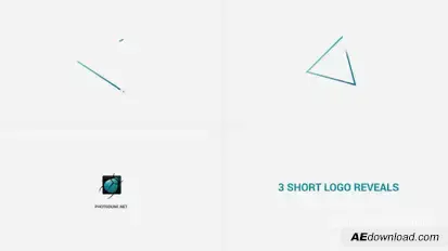 Short Logo Reveals Logo Stings template preview