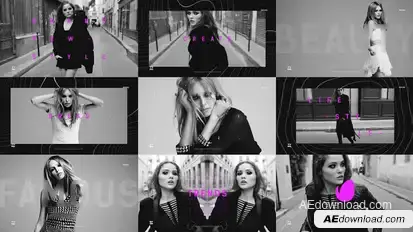 Short Fashion Promo / Fast Typography Opener / Dynamic Vlog Intro Openers template preview