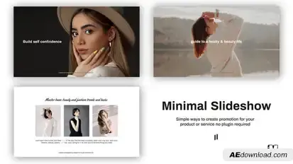 Short Promo Opener I Minimal Slideshow broadcast-packages template preview