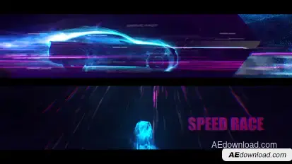 Short Race Sport Intro Openers template preview