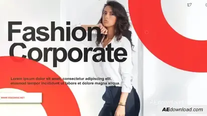 Short Series Fashion Corporate Product Promo template preview
