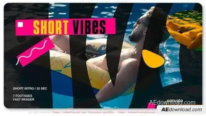 Short Vibes Intro Openers template preview