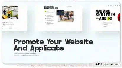 Short Website Promo Product Promo template preview