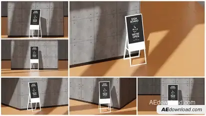 Sign Mockup Product Promo template preview