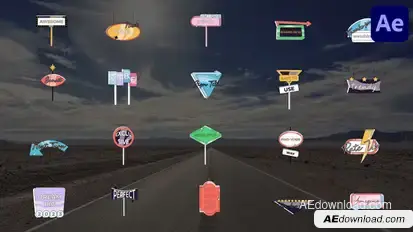 Sign Titles for After Effects Titles template preview