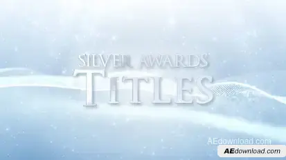 Silver Awards Titles broadcast-packages template preview
