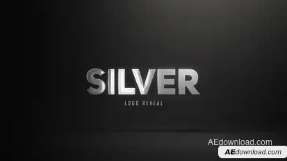 Silver Logo Reveal (3 versions) Logo Stings template preview