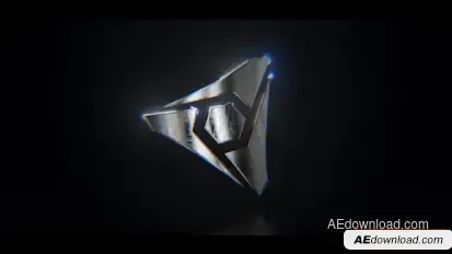 Silver Logo Reveal Logo Stings template preview
