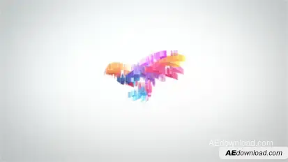 Simple 3D Logo Animation Logo Stings template preview