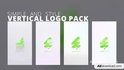 Simple and Style Vertical Logo Pack Logo Stings template preview