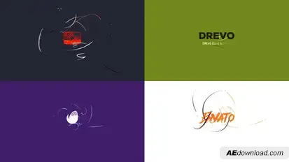 Simple Art Logo Reveal/ Flat Minimal Intro/ Brush Animation/ Clean Drawing Openers/ Youtube Blogger Logo Stings template preview