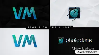 Simple Colorful Logo Logo Stings template preview
