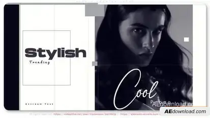 Simple Fashion Intro Openers template preview
