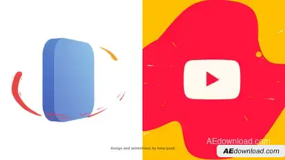 Simple Liquid Logo Opener Logo Stings template preview