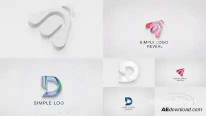 Simple Logo Reveal V2 Logo Stings template preview