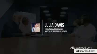 Simple Lower Thirds | AE Titles template preview
