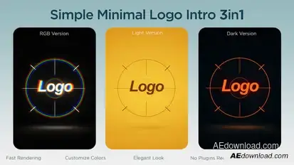 Simple Minimal Logo Logo Stings template preview