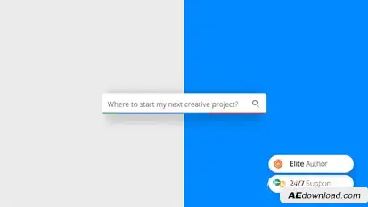 Simple Search Logo Logo Stings template preview