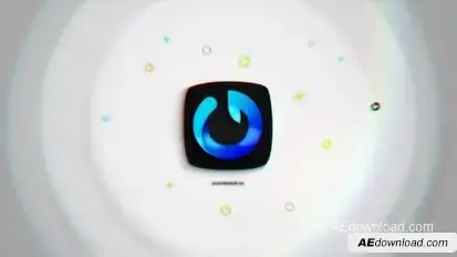 Simple Shape Unveil Logo Stings template preview