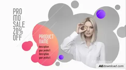 Simple Slide Video Displays template preview