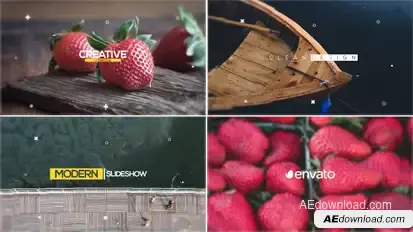 Dynamic Slideshow Video Displays template preview