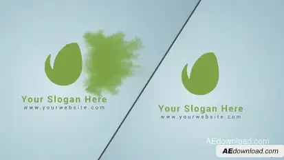 Simple Smoke Logo Reveal Logo Stings template preview