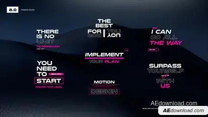 Simple Titles Titles template preview