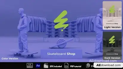 Skateboard Shop Opener Openers template preview