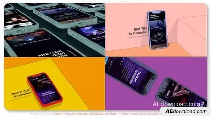 Sketch App Promo Product Promo template preview