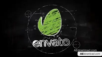 Sketch Logo Reveal Logo Stings template preview