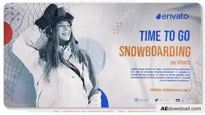 Skiing And Snowboarding Openers template preview