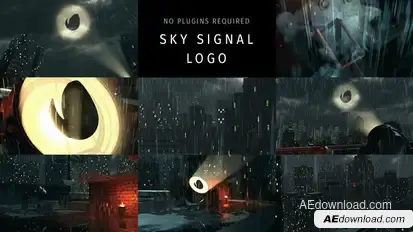 Sky Signal Logo II Openers template preview