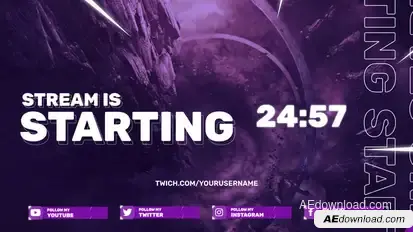 Sky Stream Gaming Pack broadcast-packages template preview