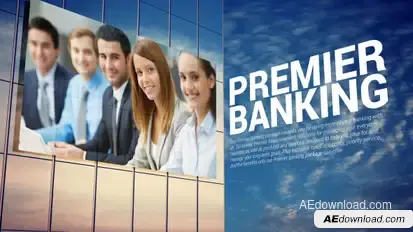 Skyscraper Corporate Video Displays template preview