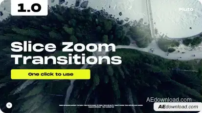 Slice Zoom Transitions Elements template preview
