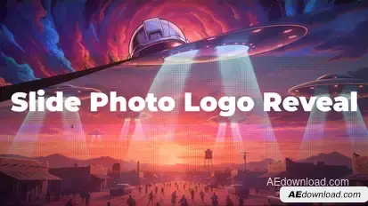 Slide Photo Logo Reveal Logo Stings template preview