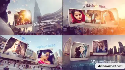 Slide POV In Dubai Video Displays template preview