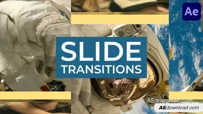 Slide Transitions for After Effects Elements template preview