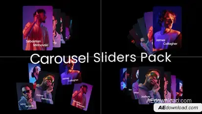 Slides & Carousel Video Displays template preview