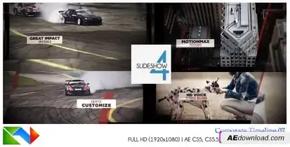 Videohive Slideshow 04 Video Displays template preview
