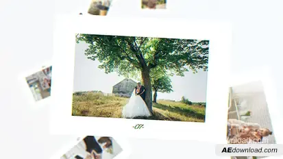 Inspiring Clean Slideshow Video Displays template preview