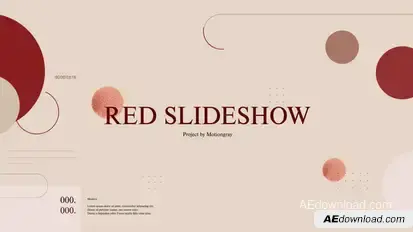 Slideshow Video Displays template preview