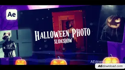Slideshow - Halloween Slideshow Openers template preview